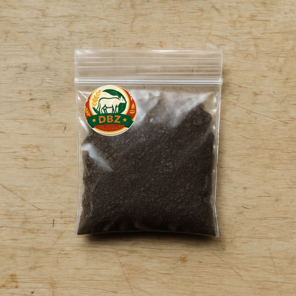 Desanta Baya Zone's black salt powder