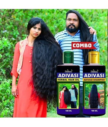 Phillauri Adivasi Hair oil & Adivasi Hair Shampoo Combo Kit