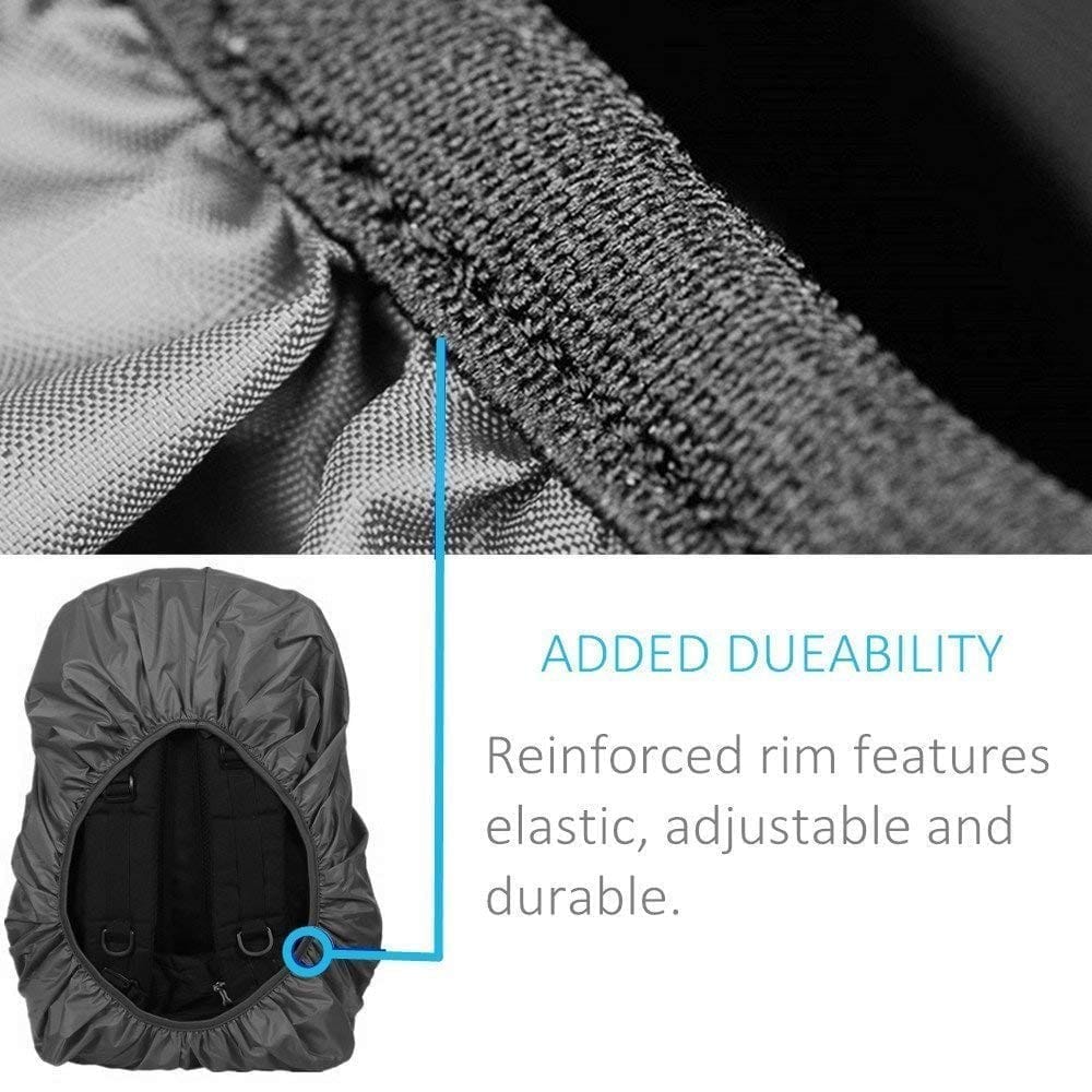 Nylon Waterproof & Dust Proof Rain Bag Cover with Carry Pouch