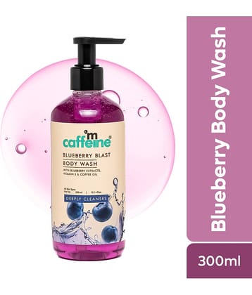 mCaffeine Blueberry Blast Body Wash 300ml (Pack of 1)