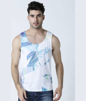 Huetrap Pack of 1 Cotton Regular Fit Men's T-Shirt ( White )