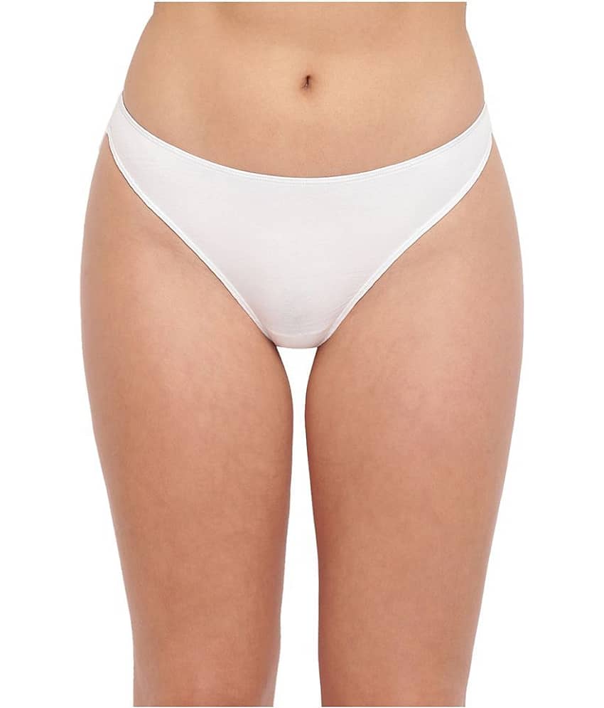 BASIICS By La Intimo Cotton Lycra Thongs