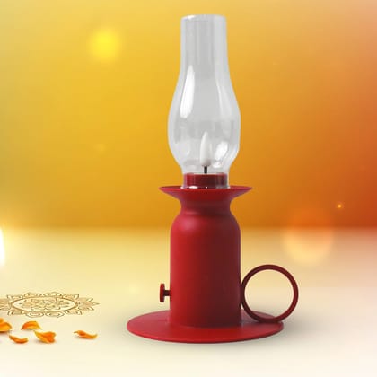 Vintage Style Plastic Candle Light LED Lamp (1 Pc)