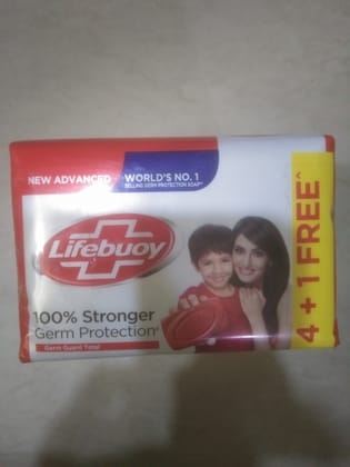 Lifebuoy 100% stronger Germ protection 4+1 free 