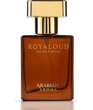 Arabian Aroma Royal Oud Eau De Parfum, Long Lasting Perfume for Men, 30ml (Pack of 1)