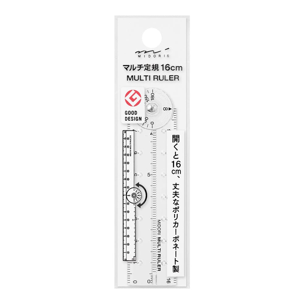Midori Multi Ruler 16 cm - Clear A