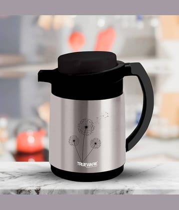 Trueware Ruff Tuff Black Steel Flask 750 ml