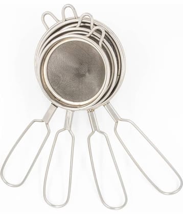 i WARE Steel 4 Pcs Tea Strainer