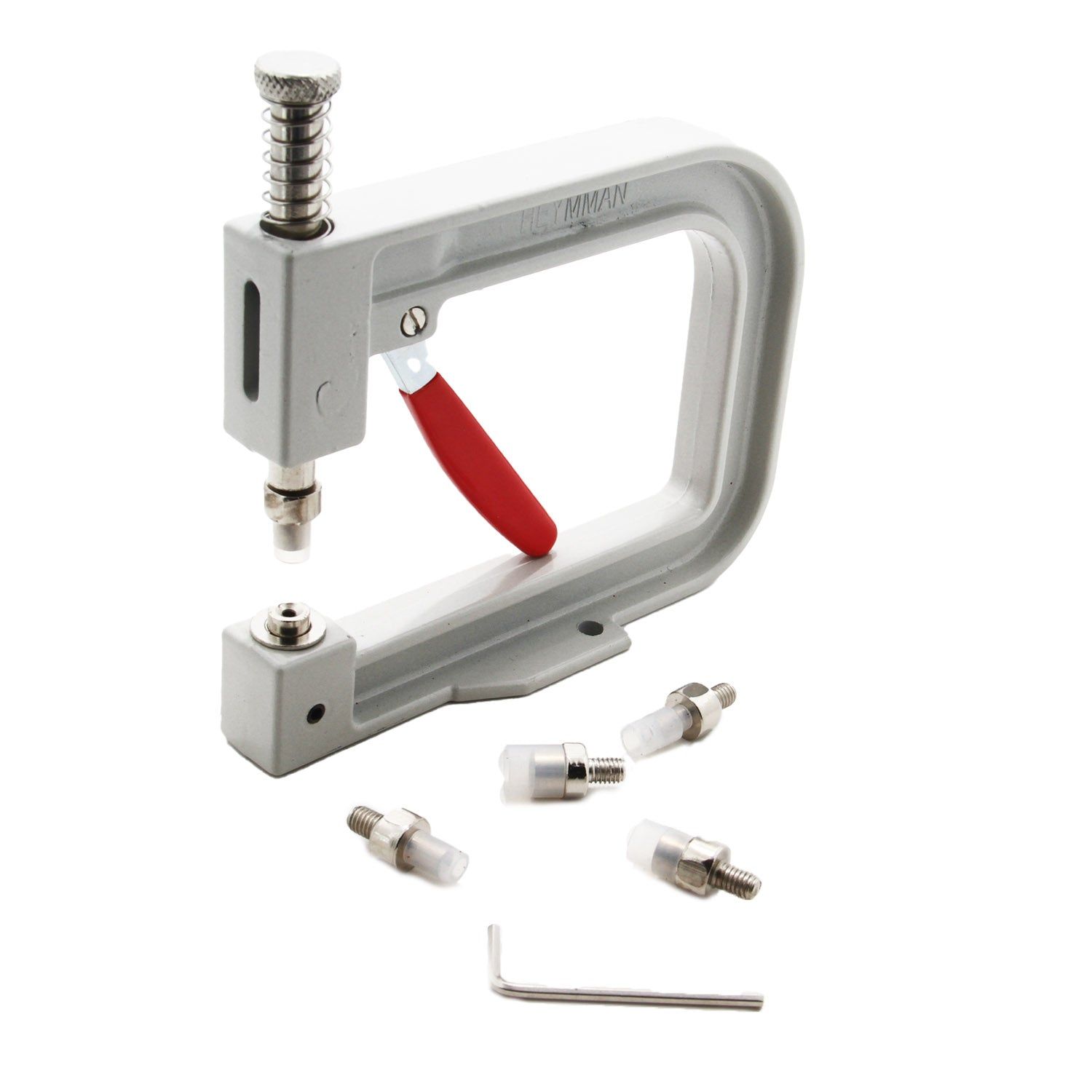 Pearl Setting Machine 6 Inch Punching Tool For 4 to 9 MM Beads (1 Set) Multipurpose Embroidery Sewing Art Crafts Decoration-1 Set - Tool With 5 Size Nuts
