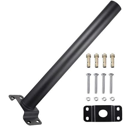 Solar Street Light Mounting Pole 20 inch  With Bracket ( Long Pole )