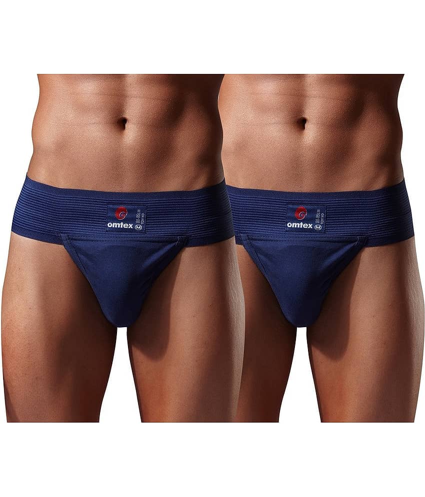 Omtex - Navy Blue Athletic Supporter ( Pack of 2 )