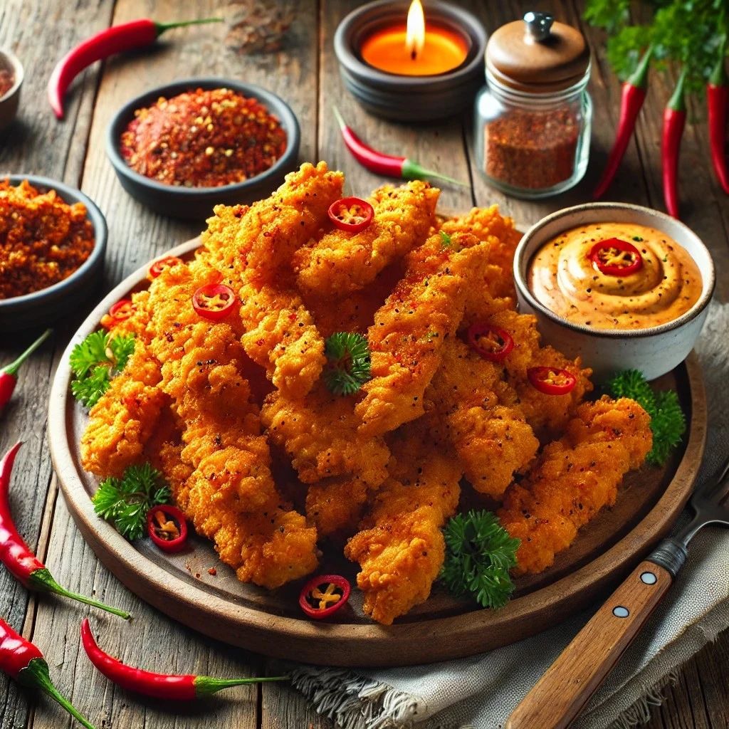 Chicken Hot And Spicy Strips