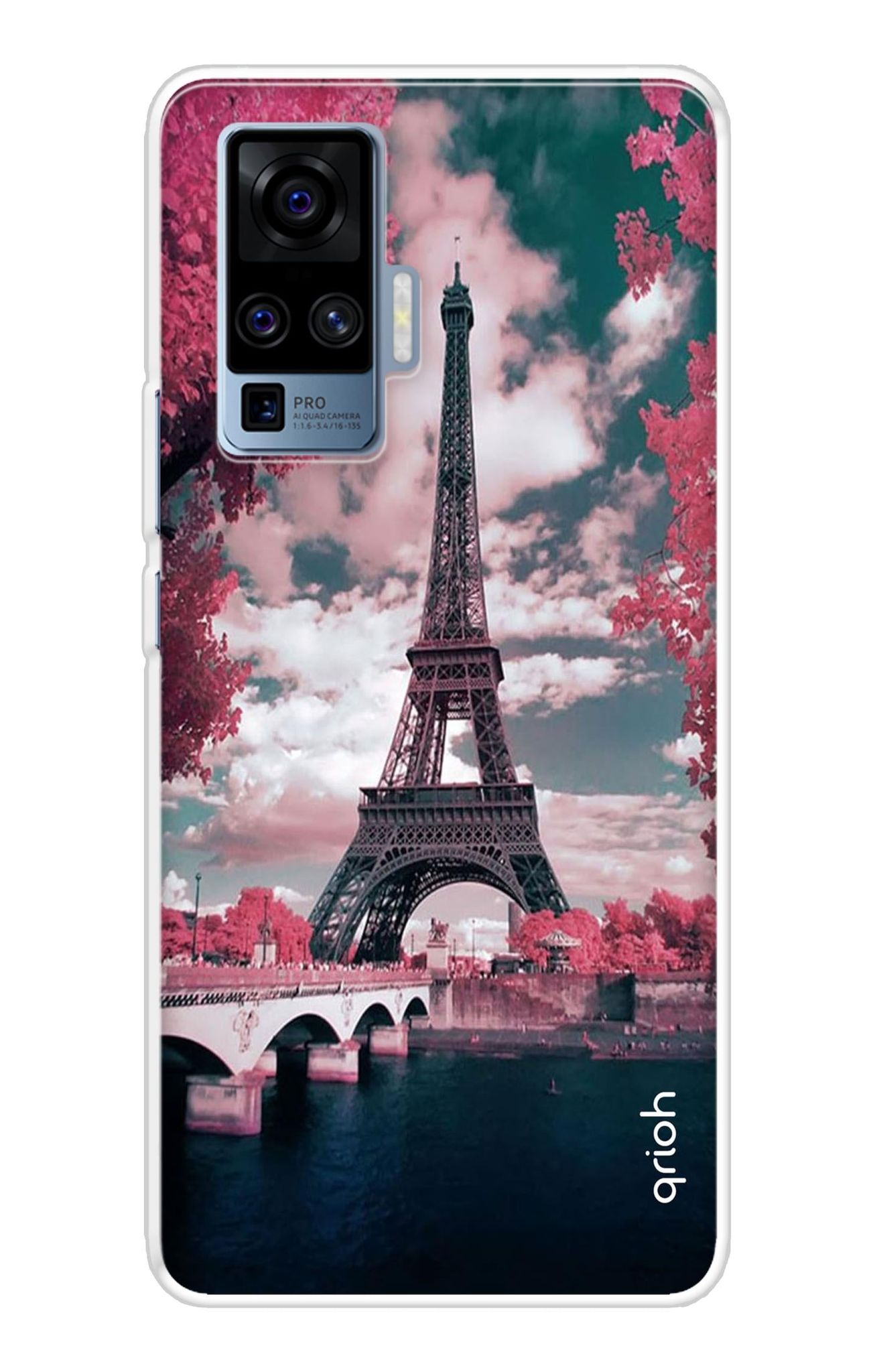 When In Paris Soft Cover For Vivo X50 Pro