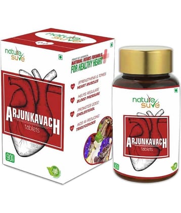 Nature Sure Arjun Kavach Tablets For Men And Women Tablet 90 No.S Pack of 1