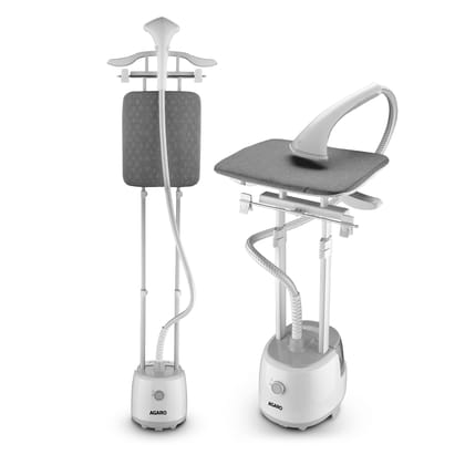 AGARO Grand Standing Garment Steamer 2000W, For Clothes,Professional Standing Steam Iron, Press Adjustable Pole, Iron Board, 1.8 Ltr Water Tank, Fast Steaming AGARO Grand Standing Garment Steamer 2000W, For Clothes,Professional Standing Steam Iron, Press AGARO Grand Standing Garment Steamer 2000W, For Clothes,Professional Standing Steam Iron, Press Adjustable Pole, Iron Board, 1.8 Ltr Water Tank, Fast Steaming AGARO Grand Standing Garment Steamer 2000W, For Clothes,Professional Standing Steam Iron, Press