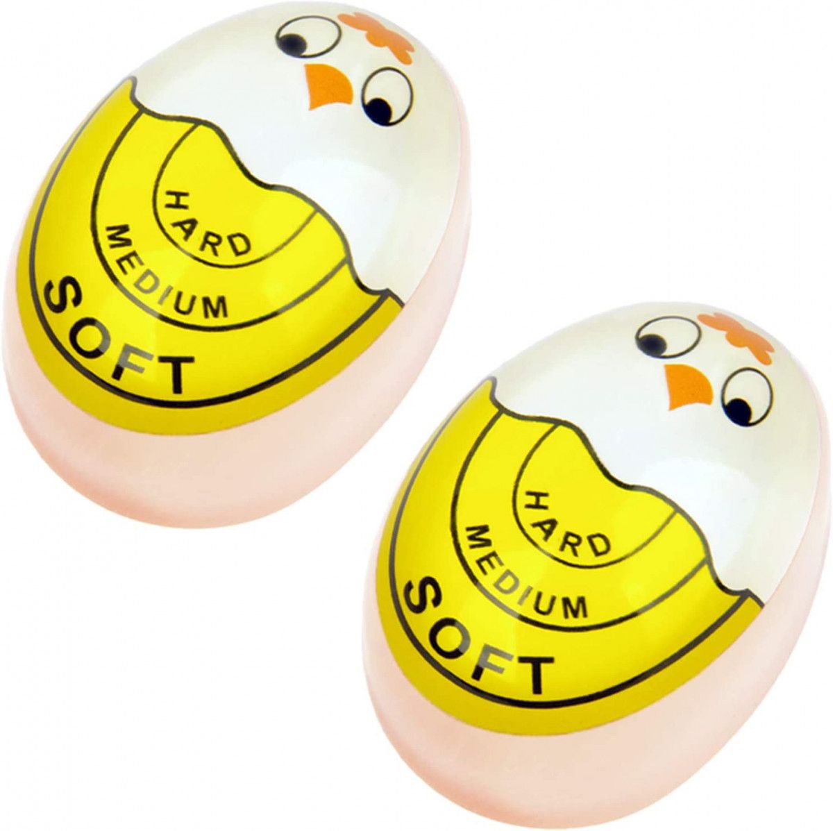 Wholesale Item - SILICONE COLOUR CHANGING EGG TIMER - MOQ 21 Pieces