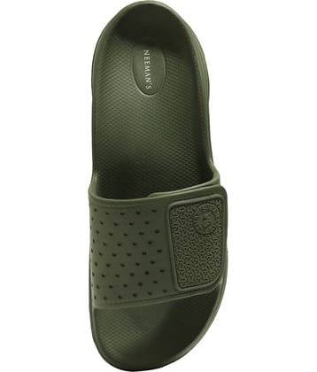 Neemans Jumbo Slides Olive Men's Slide Flip Flop
