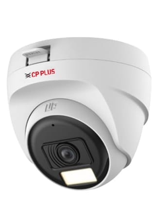 CP-URC-DC24PL3C-L-0360 IR Dome Plastic  2.4MP HD Dual Light Hybrid Illumax Full Color-On-Motion IR Dome Security Camera