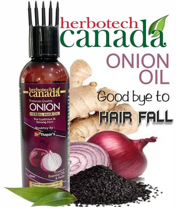 Herbotech Canada Hair Fall & Hair Thinning Control Onion Oil 100 Ml
