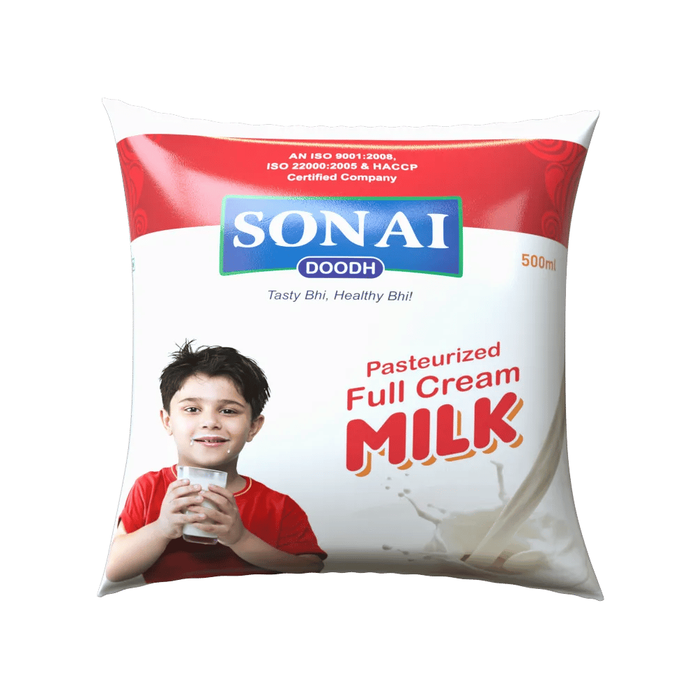 Sonai Fresh Milk (500ml) | Pasteurized Full Cream Milk | Daily Dairy