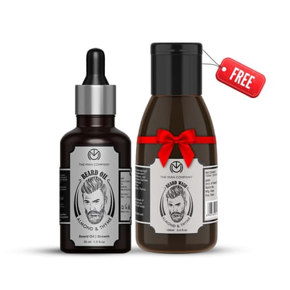 Beard Oil | Almond & Thyme + Free Beard Wash Beard Oil | Almond & Thyme + Free Beard Wash - Beard Oil and Free Beard Wash
