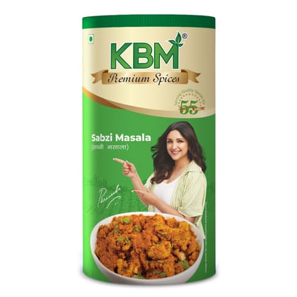 KBM Premium Spices Sabzi Masala, 100 gm Cyl