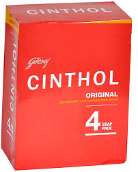 CINTHOL ORIGINAL SOAP 4*125GM
