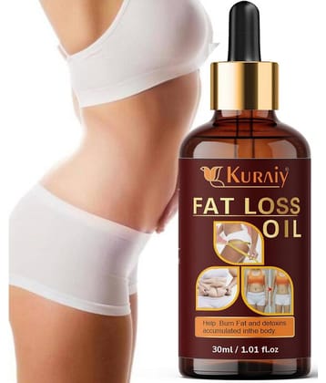 KURAIY Pure Fatloss Essential Oil 30ml,Weight Loss Oil