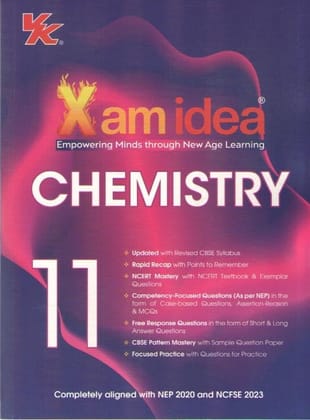 Editorial Board Xam idea Chemistry Class 11 Book | CBSE Board | Chapterwise Question Bank | Based on Revised CBSE Syllabus | NCERT Questions Included | 2025-26 Exam [Paperback] [Oct 30, 2024] Vk publication Pvt Ltd