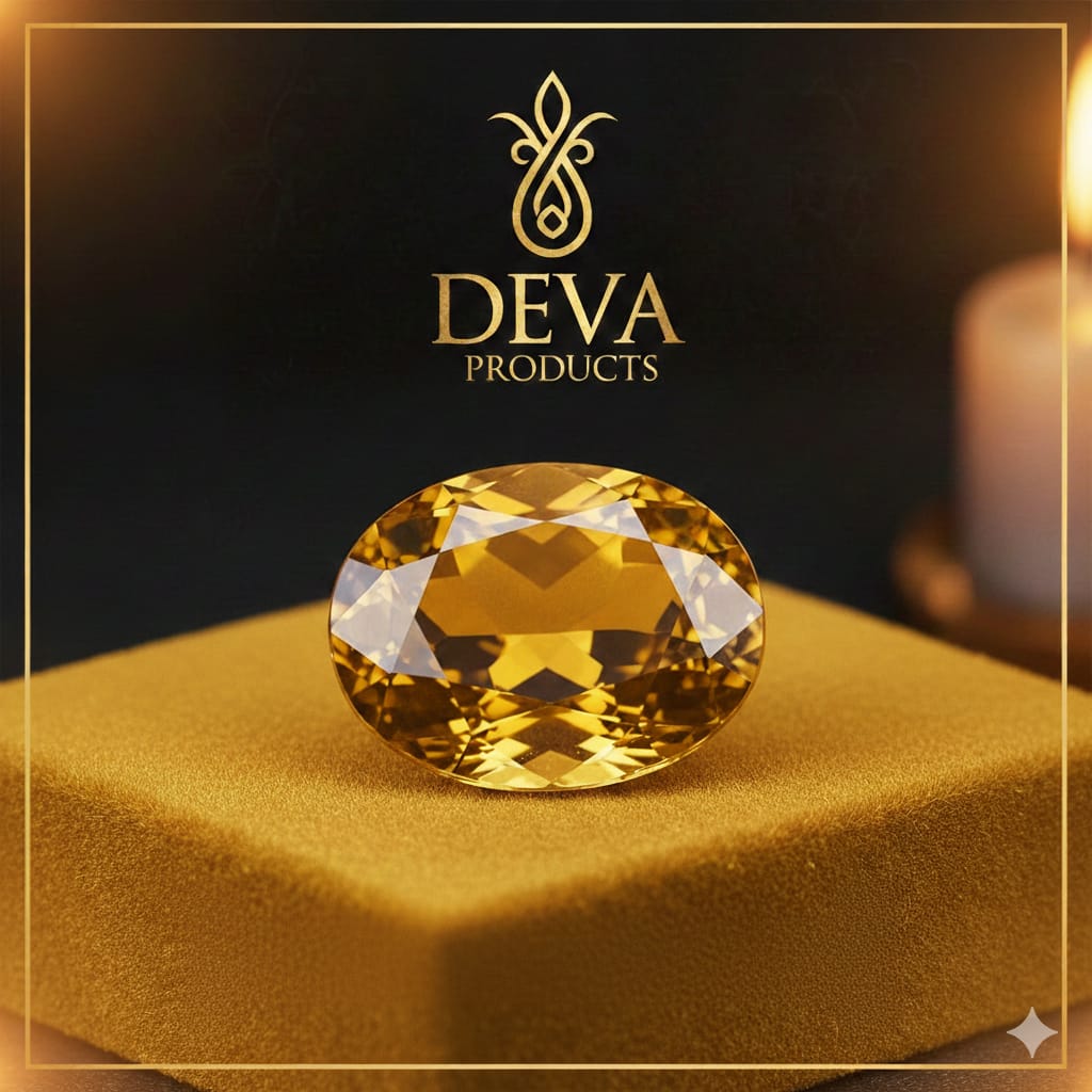 Deva Yellow sapphire Pukhraj Rashi Ratan
