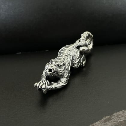 Tiger Silver 925 Men's Pendant