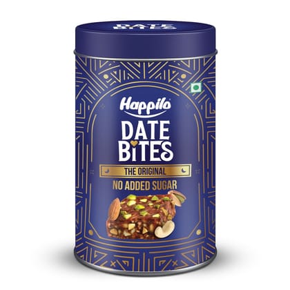 Happilo Premium Date Bites Tin 200g Happilo Premium Date Bites Tin 200g