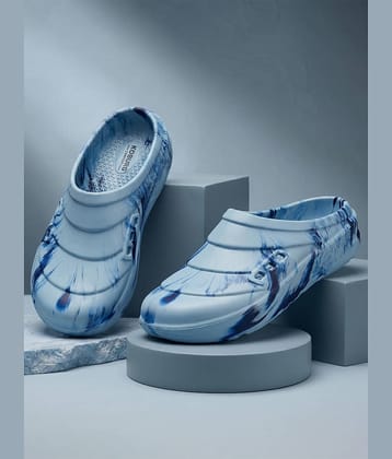 koburg - Blue Men's Clogs
