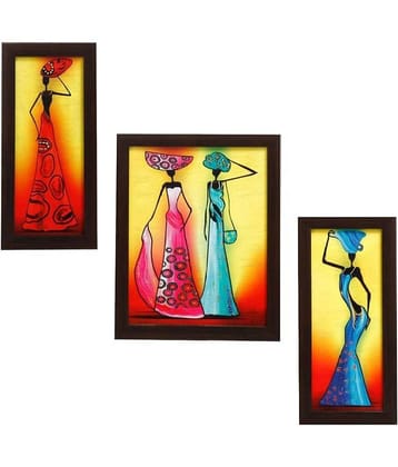 Indianara - Fashion Painting With Frame