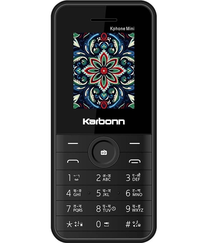 Karbonn Kphone Mini Dual SIM Feature Phone Sky Blue