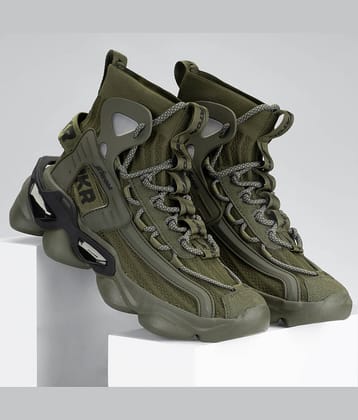 ATOM Gansta1 Olive Men's Sneakers