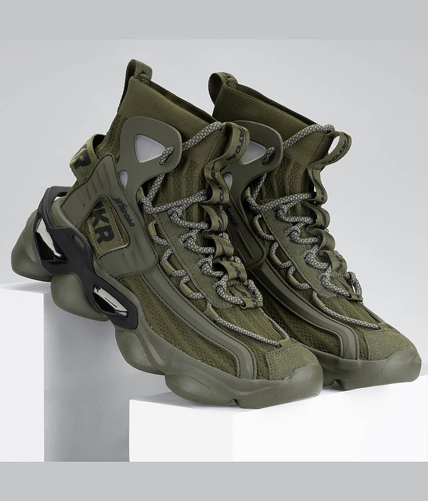 ATOM Gansta1 Olive Men's Sneakers