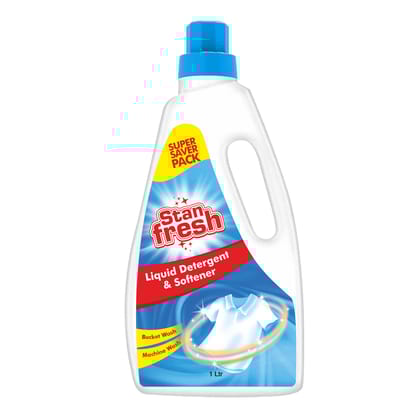 Stanfresh Liquid Detergent & Softener - 1Ltr