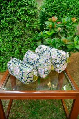 Green Utility Bag (set of 3) : Travel, cosmetic & more Green Utility Bag (set of 3) : Travel, cosmetic & more