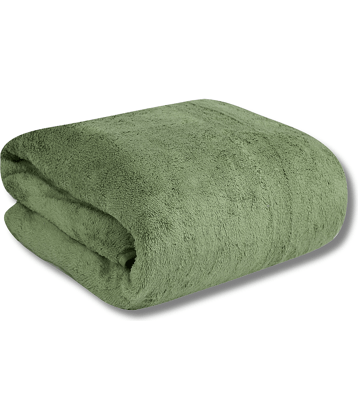 FEZORA Microfibre Solid 500 -GSM Bath Towel ( Pack of 1 ) - Light Blue