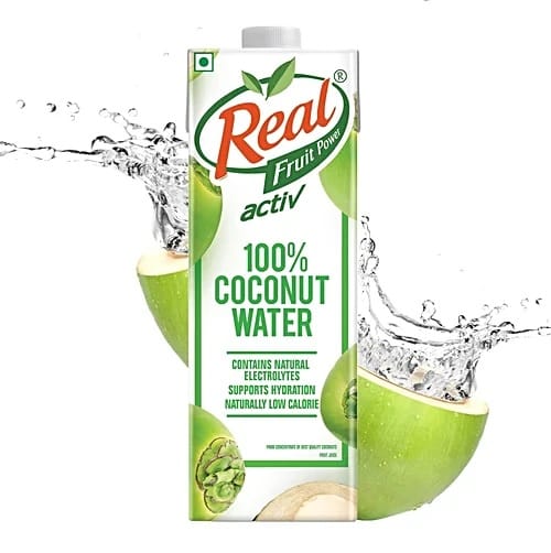 Real Activ 100% Coconut Water, 1 L