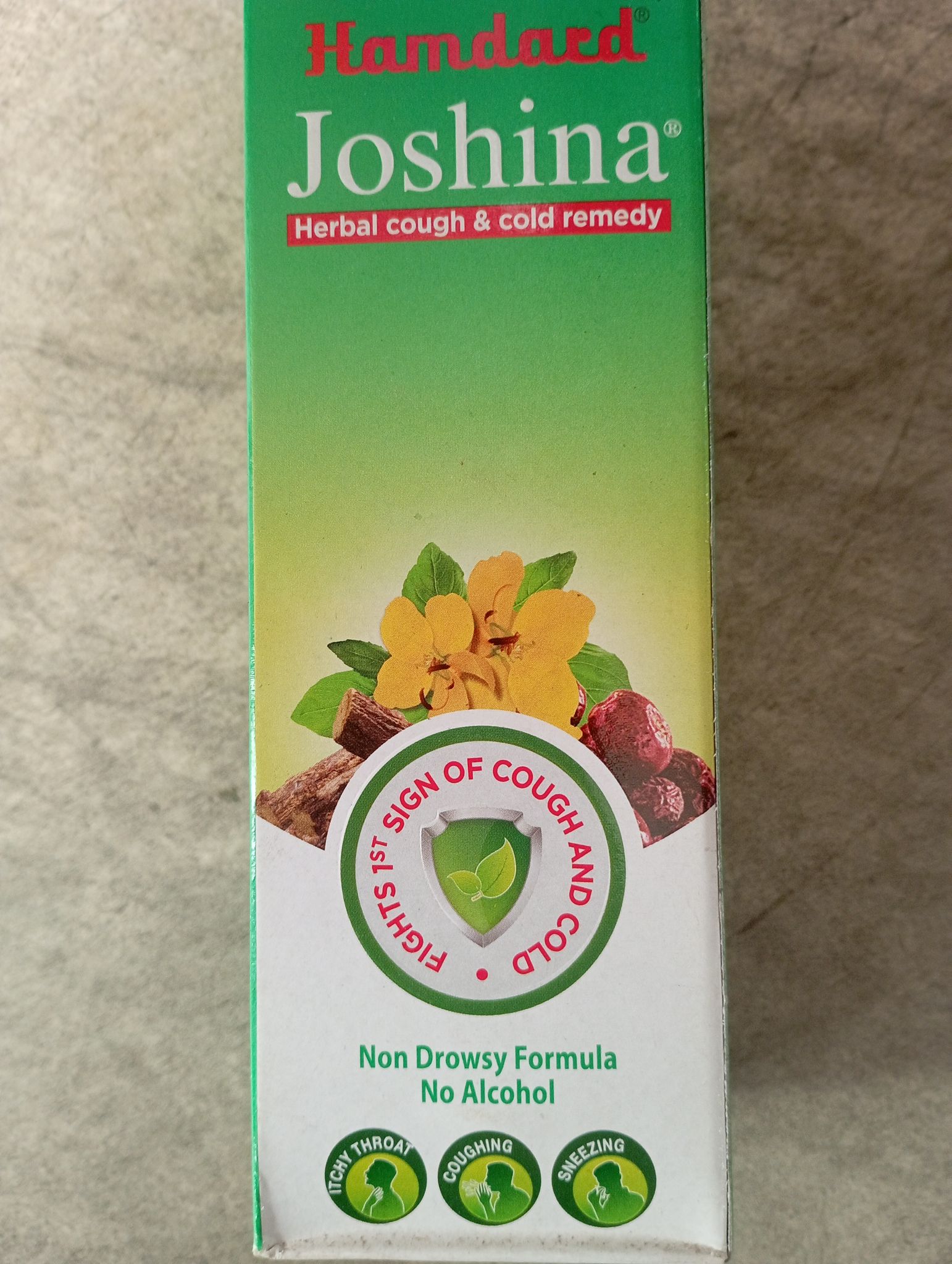 Hamdard joshina herbal cough & cold remedy