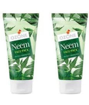 Ozone Neem Face Pack for Fairness, Tanning & Glowing Skin, For Acne & Pimple, 100 g Each (Pack of 2)