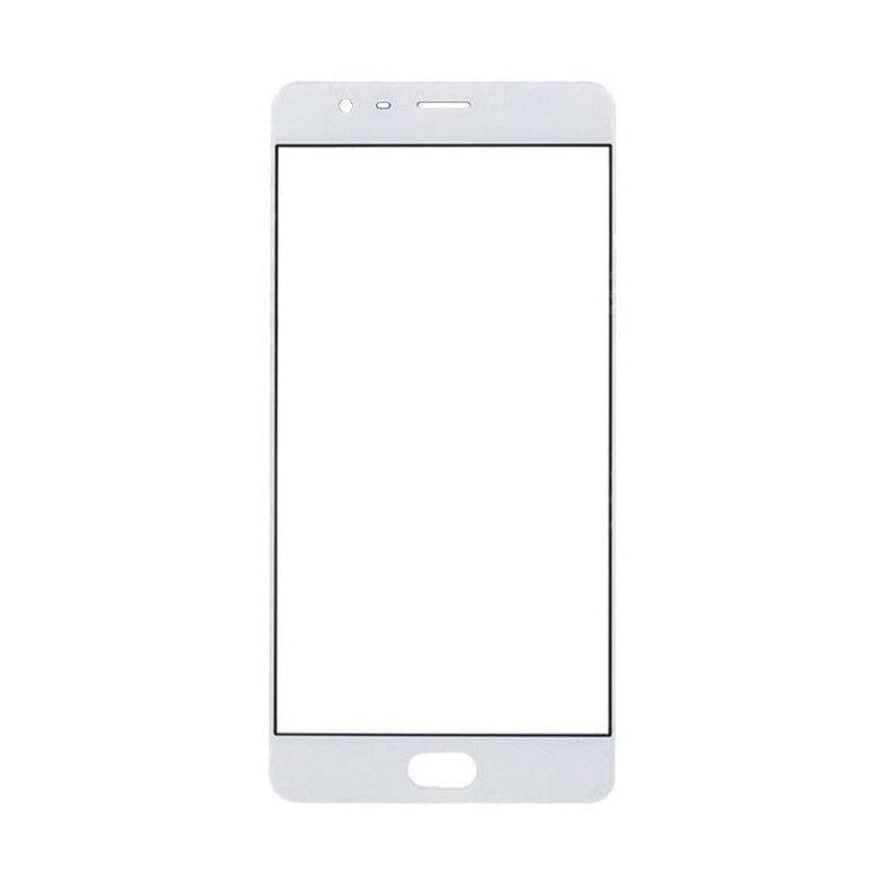 Front outer touch screen display glass for Oneplus 3T White