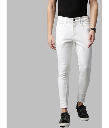 Lawson - White Denim Skinny Fit Men's Jeans ( Pack of 1 )