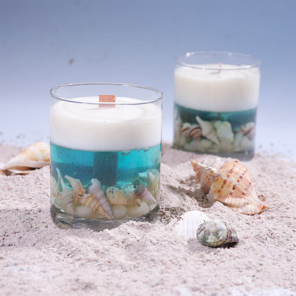 Rosemoore Sea Shell Scented Gel Candle