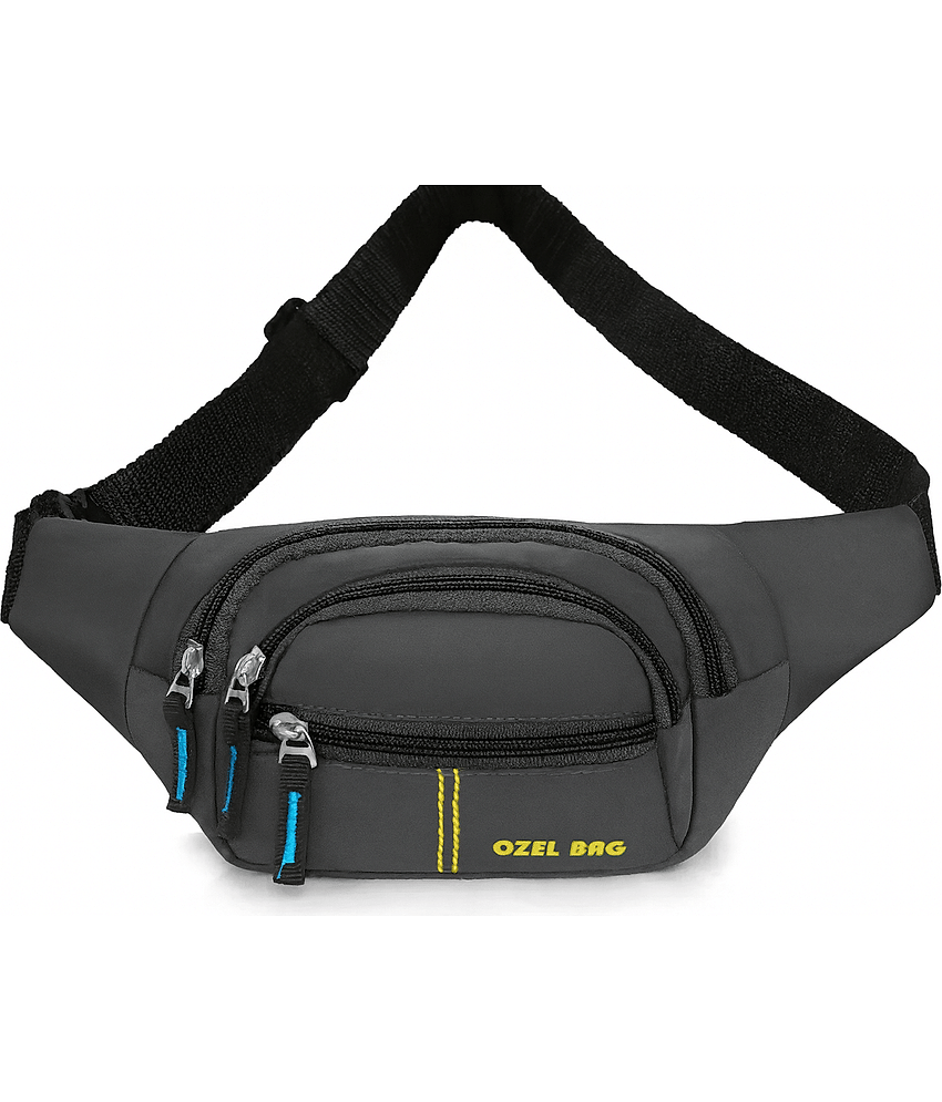 Ozel Bag Grey Solid Messenger Bag