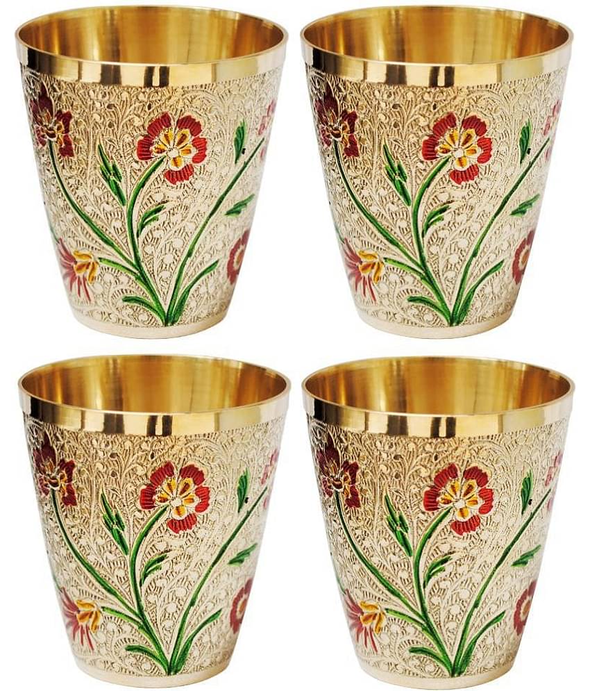 BrassCity Brass 220(Each) ml Glasses