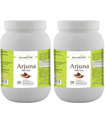 Ayurvedic Life Arjuna Capsule 700 no.s Pack of 2
