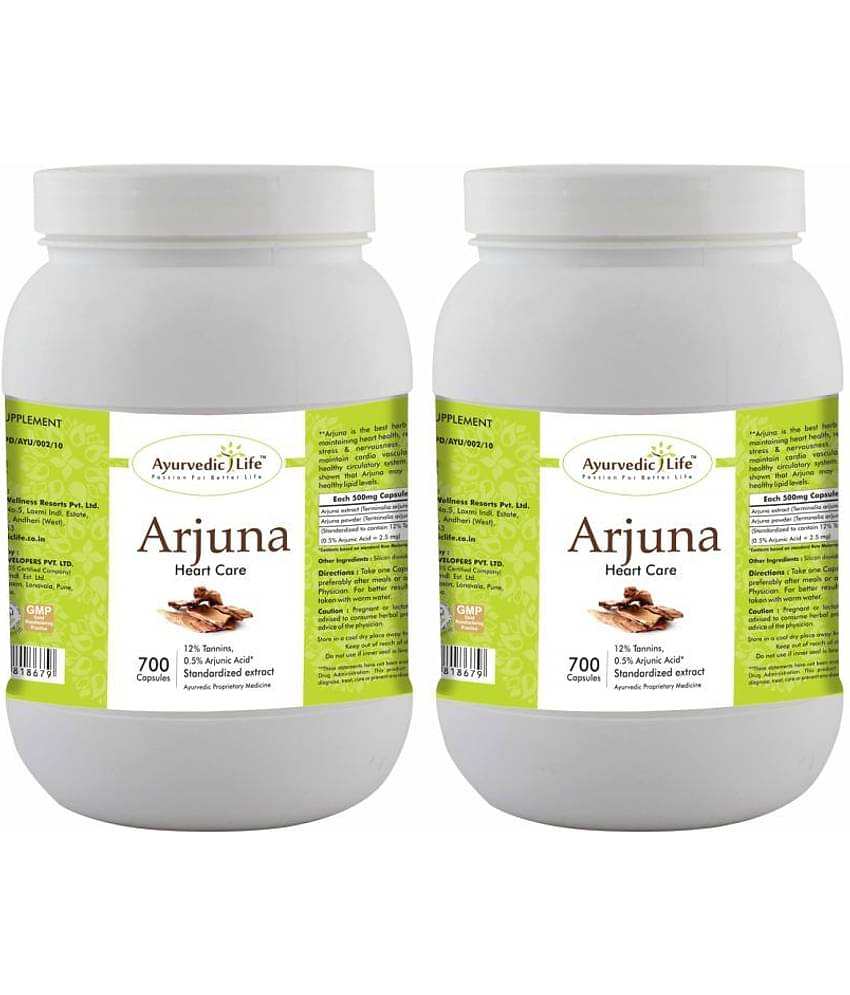 Ayurvedic Life Arjuna Capsule 700 no.s Pack of 2